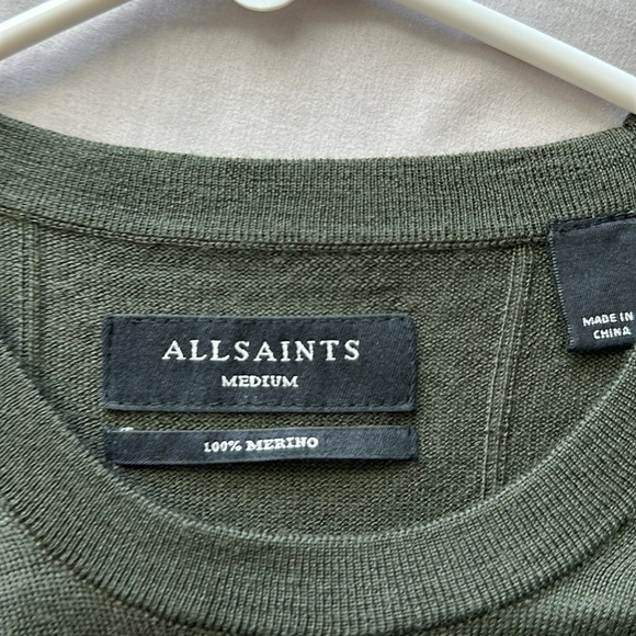 AllSaints Sweater. Size Medium - Picture 3 of 3